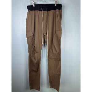 Mnml Men's CARGO DRAWCORD II PANTS (Khaki) Size XL